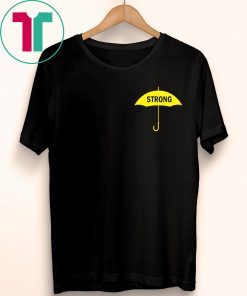 Yellow Umbrella Strong Hong Kong Movement Tee Shirt