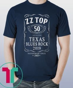ZZ Top 50 Texas Blues Rock T-Shirt