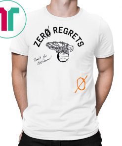 ZerØ Regrets Thank You Honoring Oklahoma T-Shirt