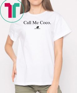 Mens Call Me Coco Shirt Coco Gauff Unisex T-Shirt