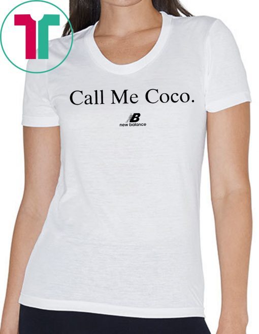 Cori Gauff Call Me Coco Tee Shirt