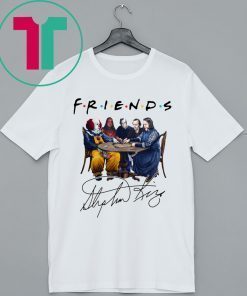 Womens Stephen King Horror Friends Signature T-Shirt