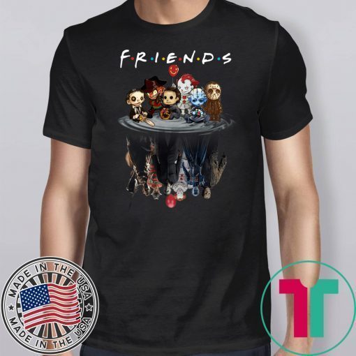 Horror Characters Water Mirror Reflection Shirt