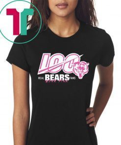 100 Years Of Bears Real Bears Fans Wear Pink Shirt