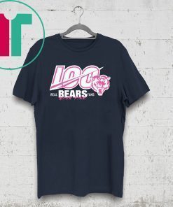 100 Years Of Bears Real Bears Fans Wear Pink Shirt