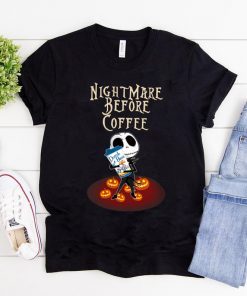 Nightmare Before Coffee Dutch Bros Baby Jack Skellington Halloween Classic T-Shirt