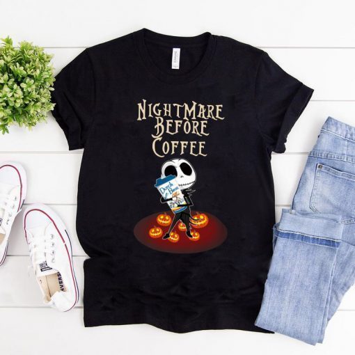 Nightmare Before Coffee Dutch Bros Baby Jack Skellington Halloween Classic T-Shirt