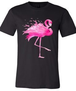 Flamingo Breast Cancer ribbon 2019 T-Shirt