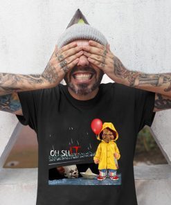 Oh Shit Chucky and Pennywise IT Unisex T-Shirt