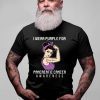 I Wear Purple For Cancer Warrior For Pancreatic Cancer Awareness Offcial T-Shirt