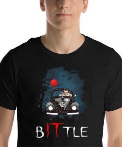 Offcial Pennywise IT Bittle car T-Shirt