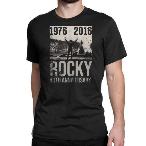 1976-2016 rocky 40th anniversary shirt