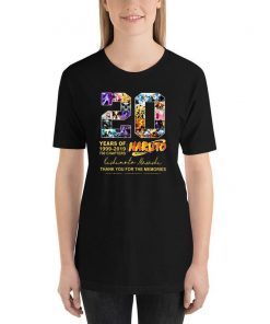 20 Years of Naruto shirt