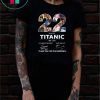 22 years of titanic 1997-2019 signature thank you for the memories shirt