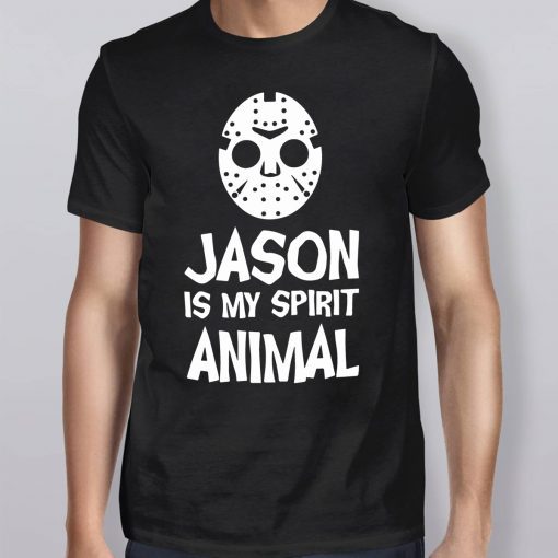 Jason Mask is my spirit animal Friday 13th Horror Halloween Classic T-Shirt