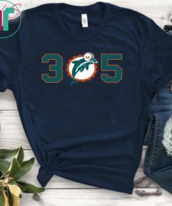 305 Miami Dolphins Unisex Tee Shirt
