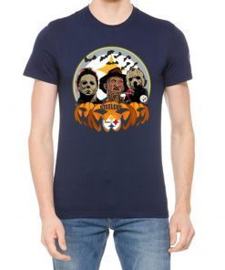 Offcial Michael Jason and Freddy Krueger Steelers T-Shirt