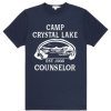 Camp Crystal Lake Camping Vintage Horror Novelty Classic T-Shirt
