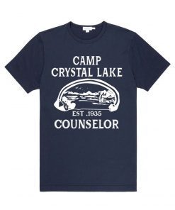 Camp Crystal Lake Camping Vintage Horror Novelty Classic T-Shirt