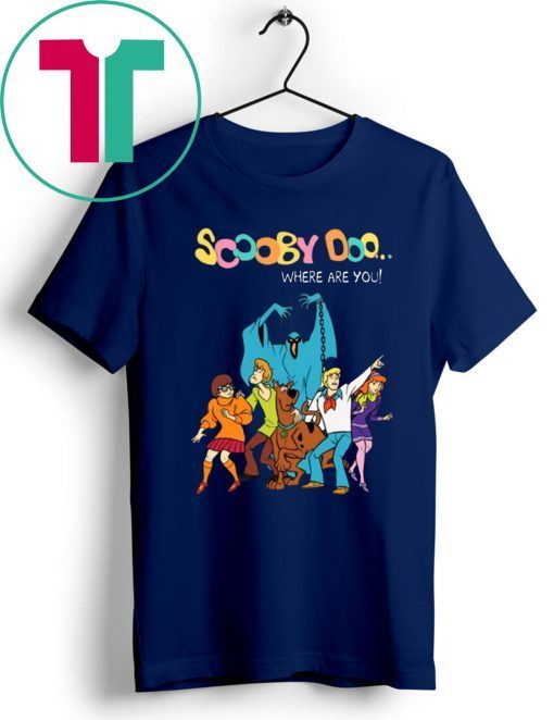 Scooby Doo Green Ghost Where are you Funny T-Shirt