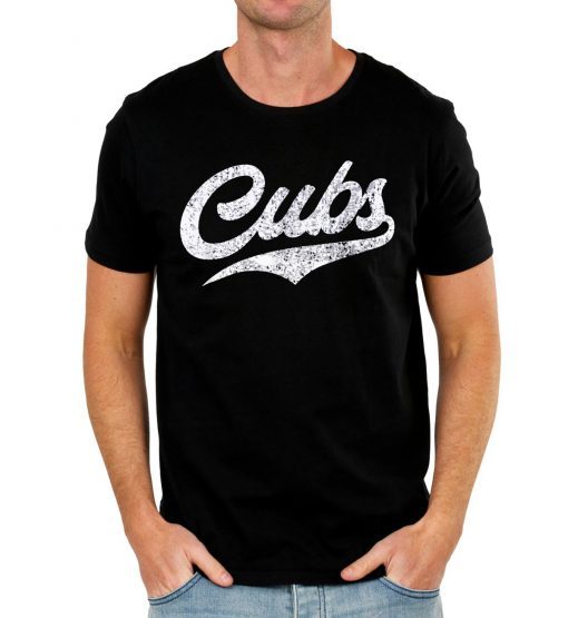 Cubs T-Shirt Vintage Sports Name Tee Design 2019 T-Shirt