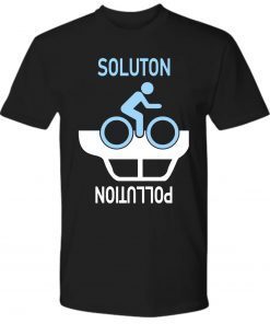 Buy Biking Is Solution To Pollution Shirt