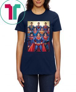 Official 80th Anniversary Superman Through The Decades Shirt