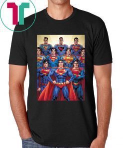 Official 80th Anniversary Superman Through The Decades Shirt