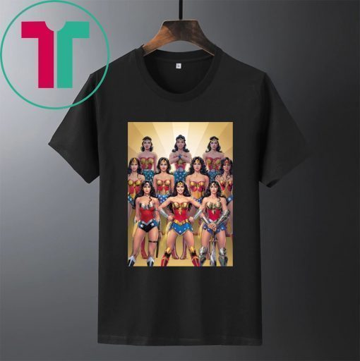 80th Anniversary Wonder Woman Through The Decades Shirt