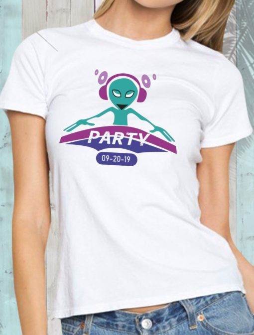 Alien Party DJ Shirt