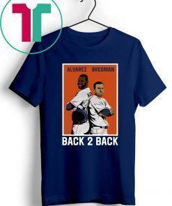 Official Alvarez Bregman Back 2 Back Shirt