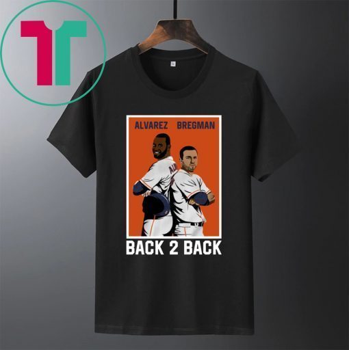 Official Alvarez Bregman Back 2 Back Shirt