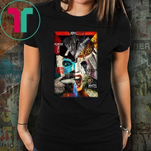 American Horror Story all seasons shirt