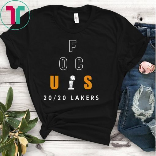 Official Anthony Davis Focus 20/20 Lakers Shirt