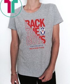Back the Boys 2019 USA Rugby Players Squad T-Shirt Limited Edition