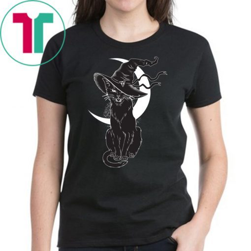 Black Cat Witch Moon shirt