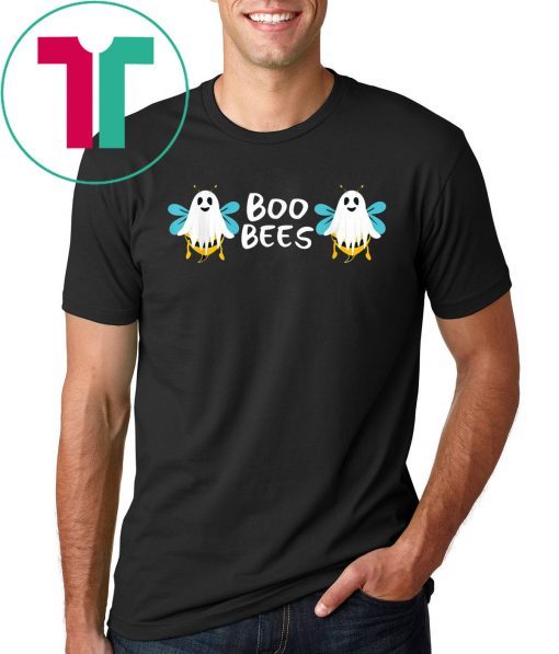 Boo Bees in ghost costume funny Halloween couple outfit T-Shirt
