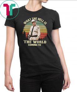 Buford T Justice what the hell is the world coming to vintage shirt
