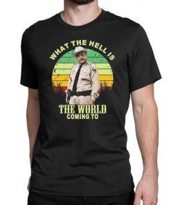 Buford what the hell is the world coming to vintage shirt