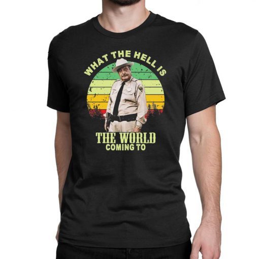 Buford what the hell is the world coming to vintage shirt