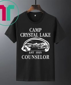 Camp Crystal Lake EST 1935 Counselor Shirt