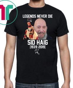 Captain Spaulding Legends never die Tee Shirt