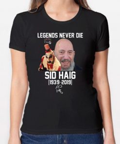 Captain Spaulding Legends never die Tee Shirt