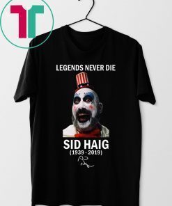 Captain Spaulding legends never die shirt