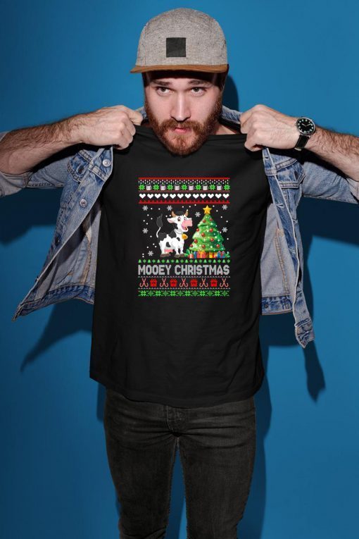 Cow Mooey Christmas sweater T-Shirt