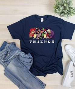 DC comics and disney characters friends Shirt