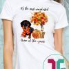 Dachshund It’s The Most Wonderful Time Of The Year Fall Autumn Maple Leaf Shirt