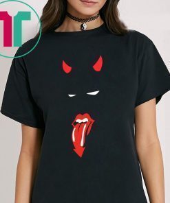 Halloween Devil Rolling Stones Shirt