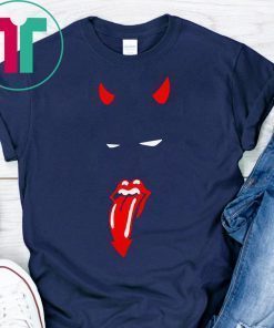 Devil rolling stones halloween shirt