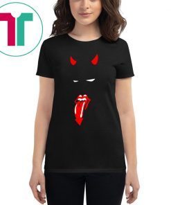 Devil rolling stones halloween shirt